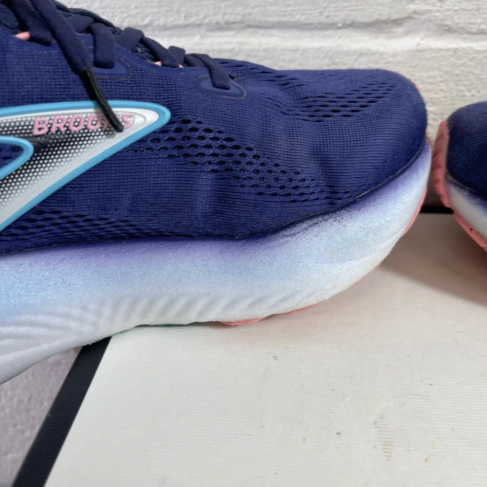 Brooks Glycerin 22 1204342E429 Blue Running Shoes‎ Sneaker Women 9 Extra Wide EE